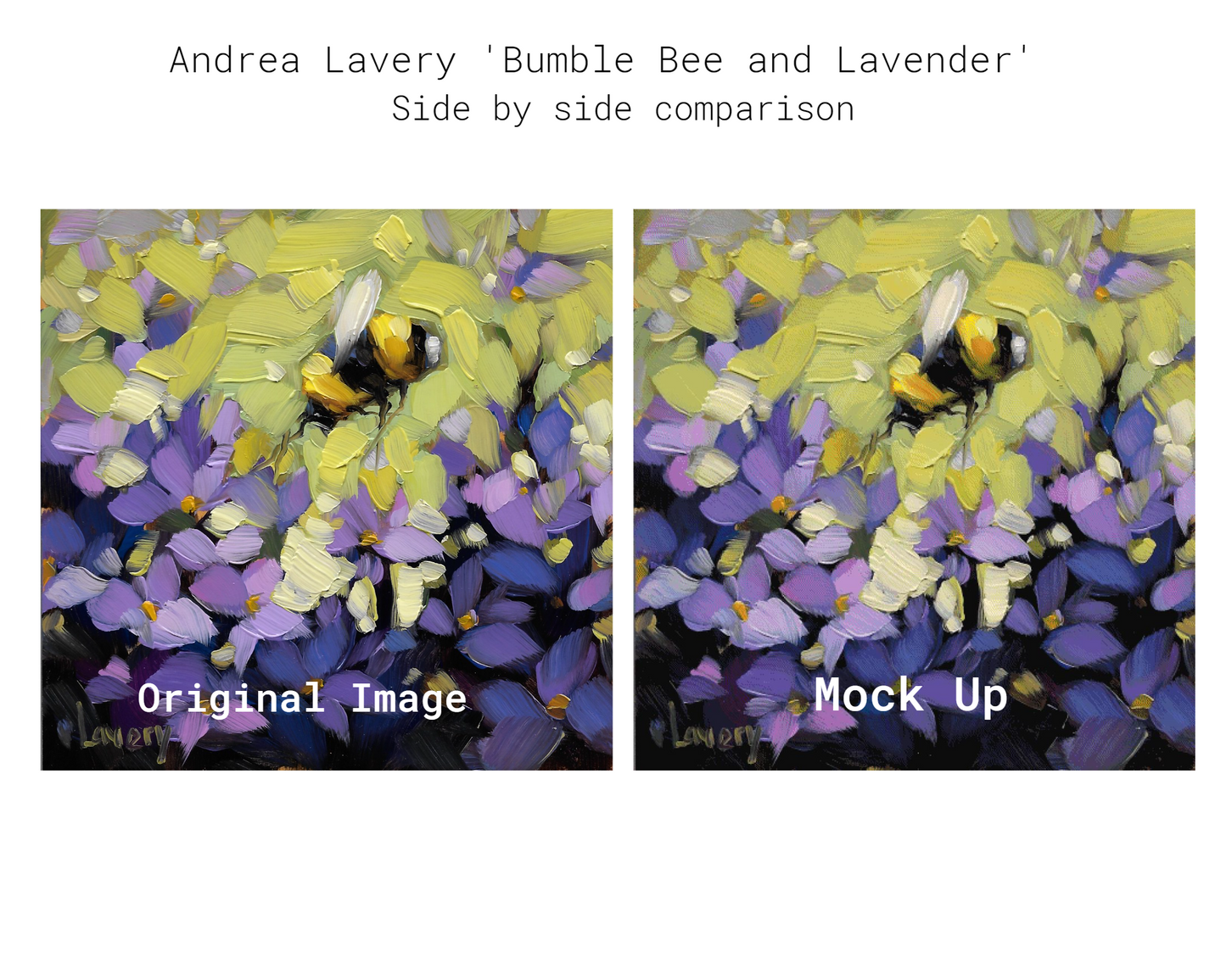 Bumble Bee and Lavender