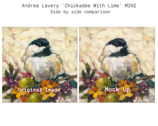 Chickadee With Limes MINI