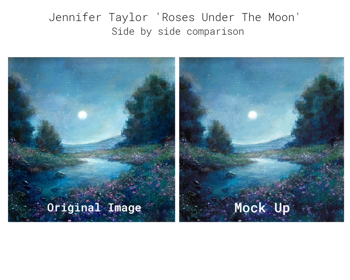 Roses Under The Moon